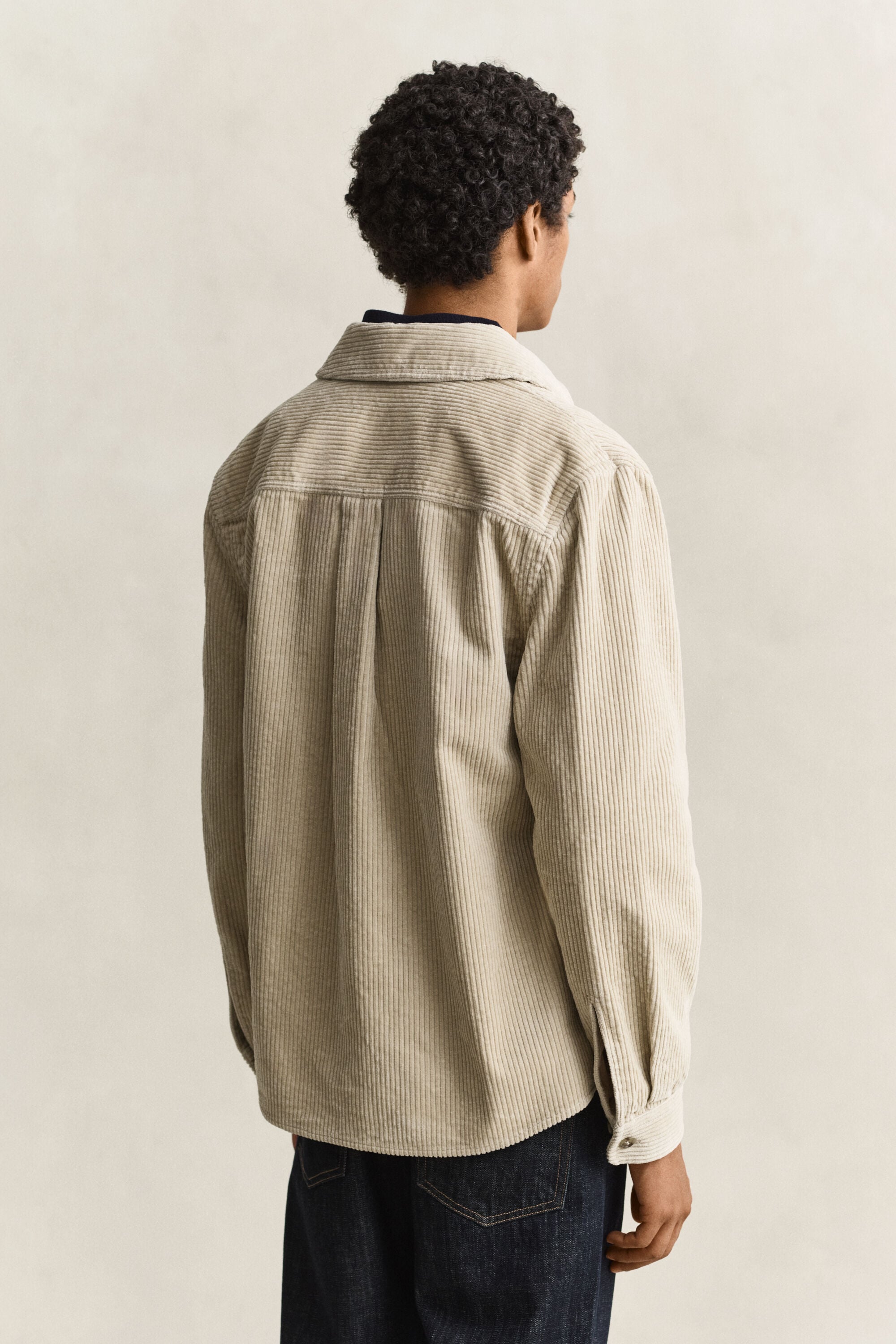 Corduroy overshirt