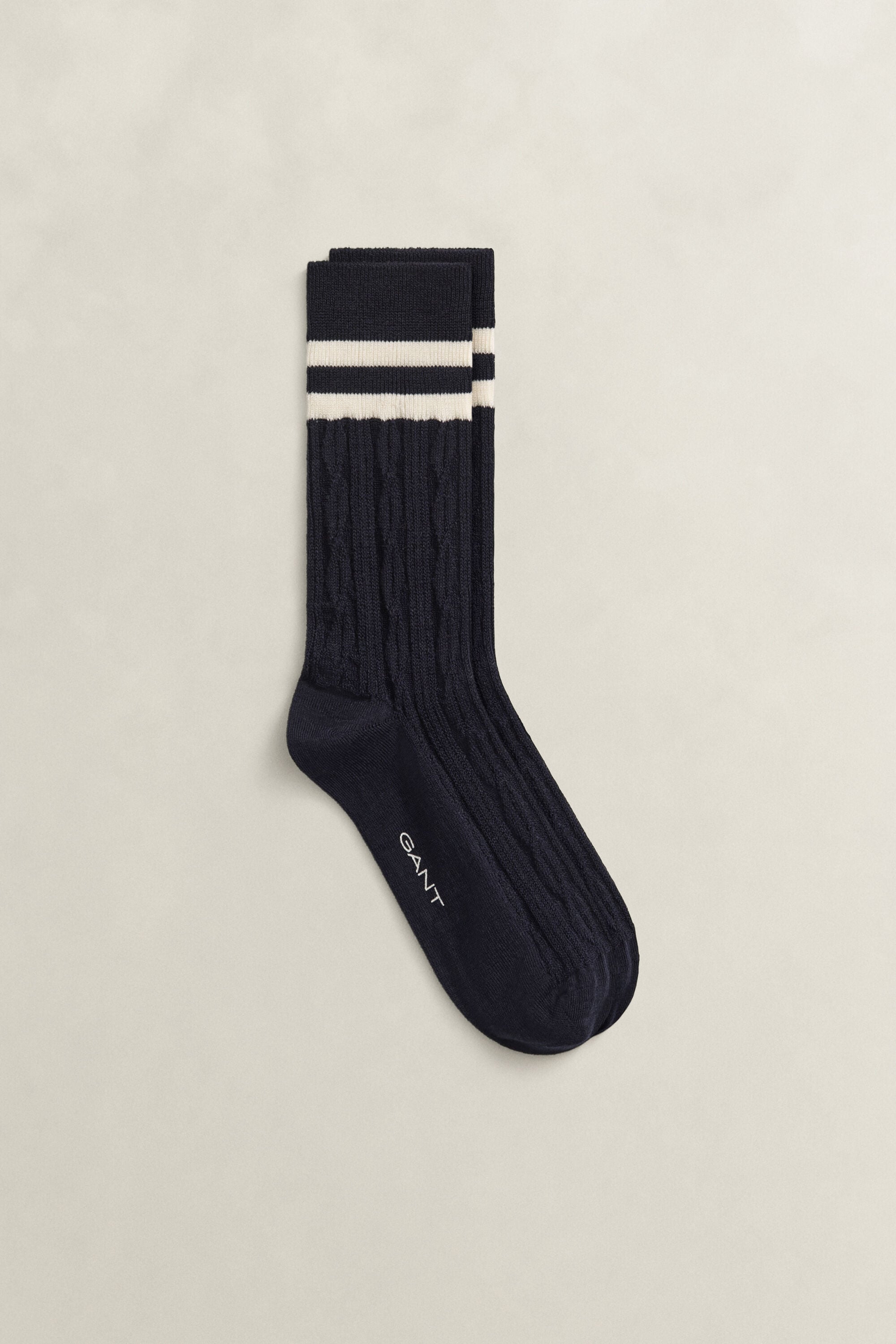Chaussettes de sport en maille torsadée