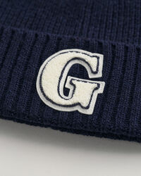 G-badge beanie