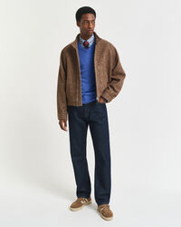 Pull col V en laine d'agneau ultrafine