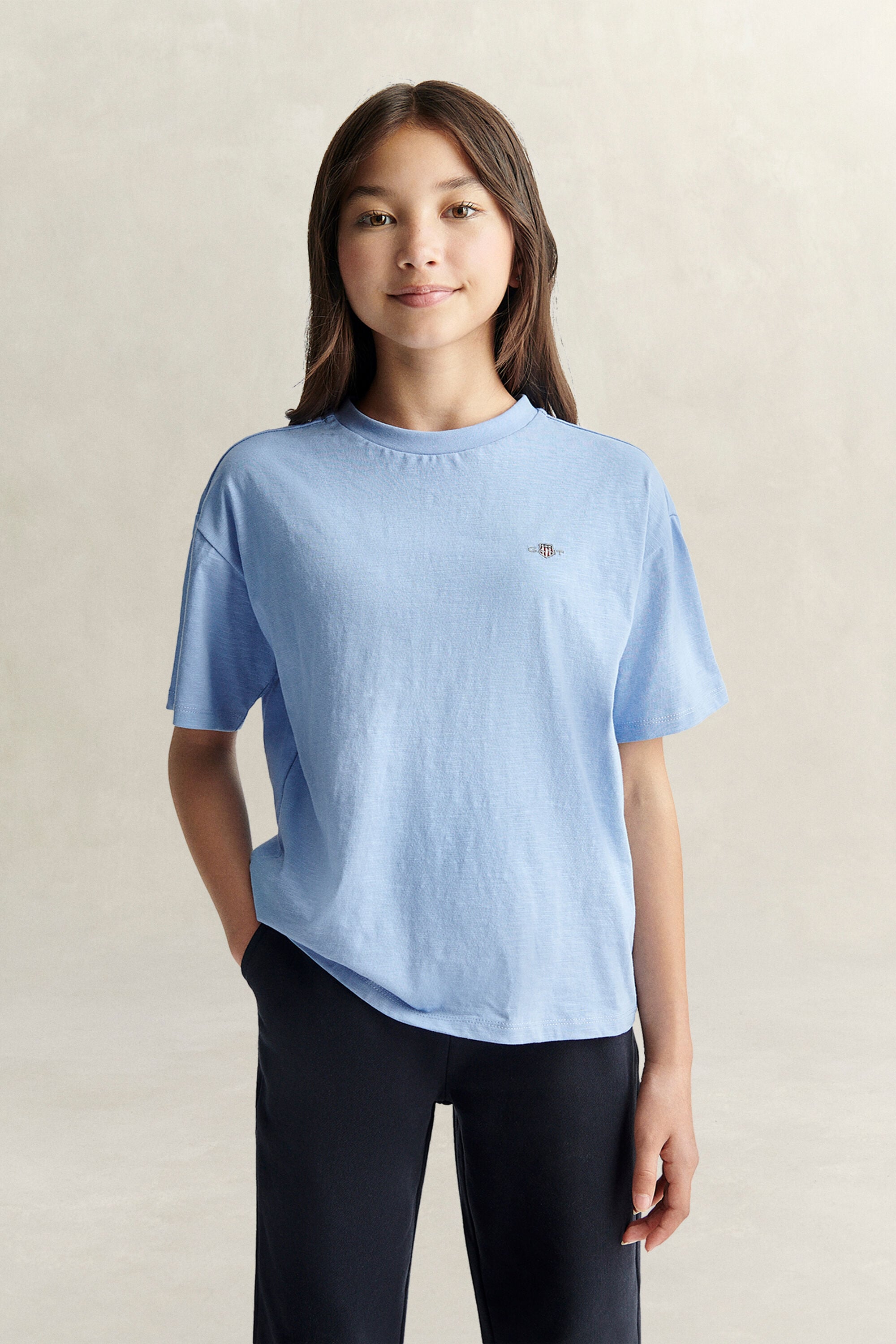 T-shirt avec écusson Ado Fille