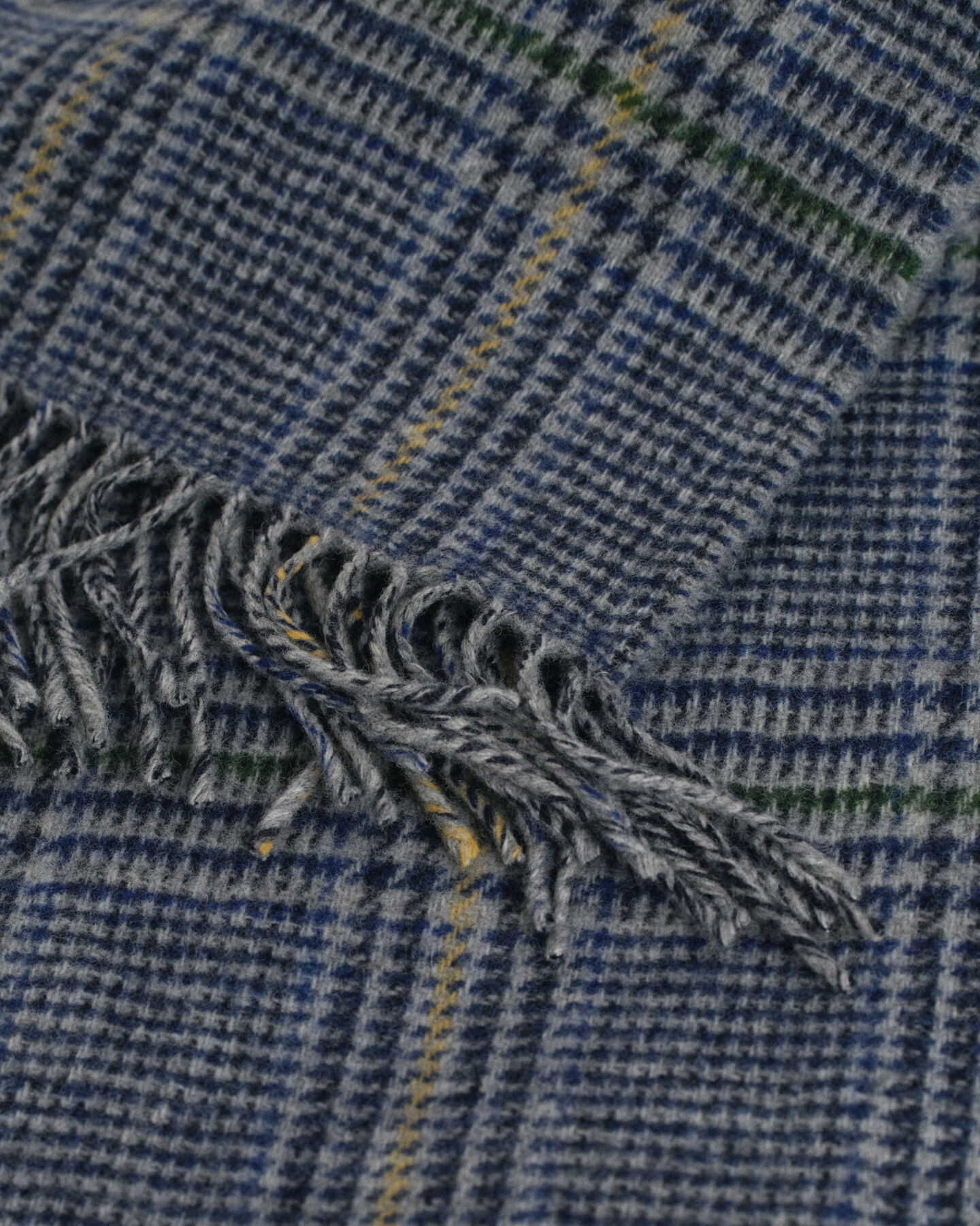 Dubbelzijdige geruite sjaal