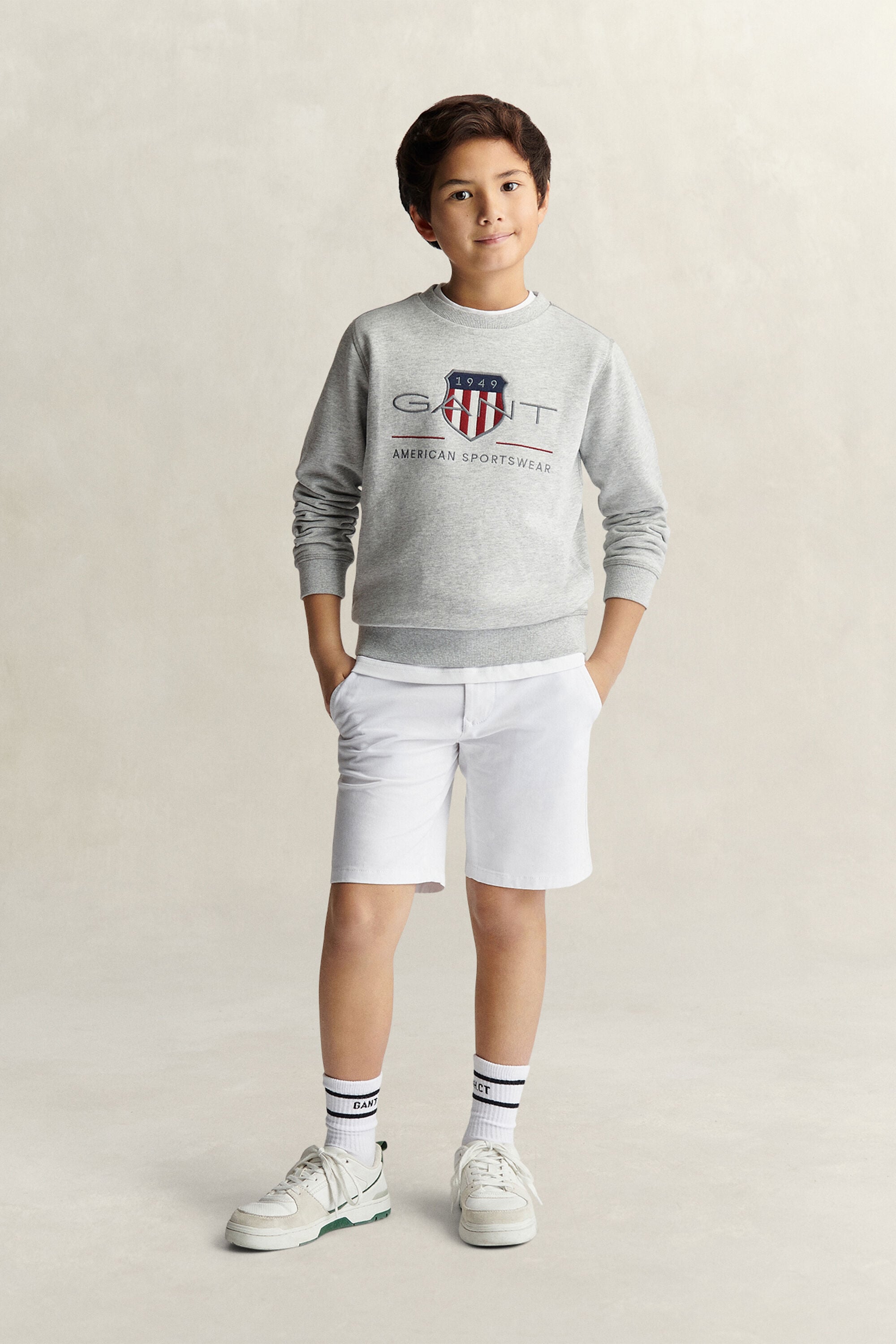 Sweatshirt voor tieners met Archive-schild