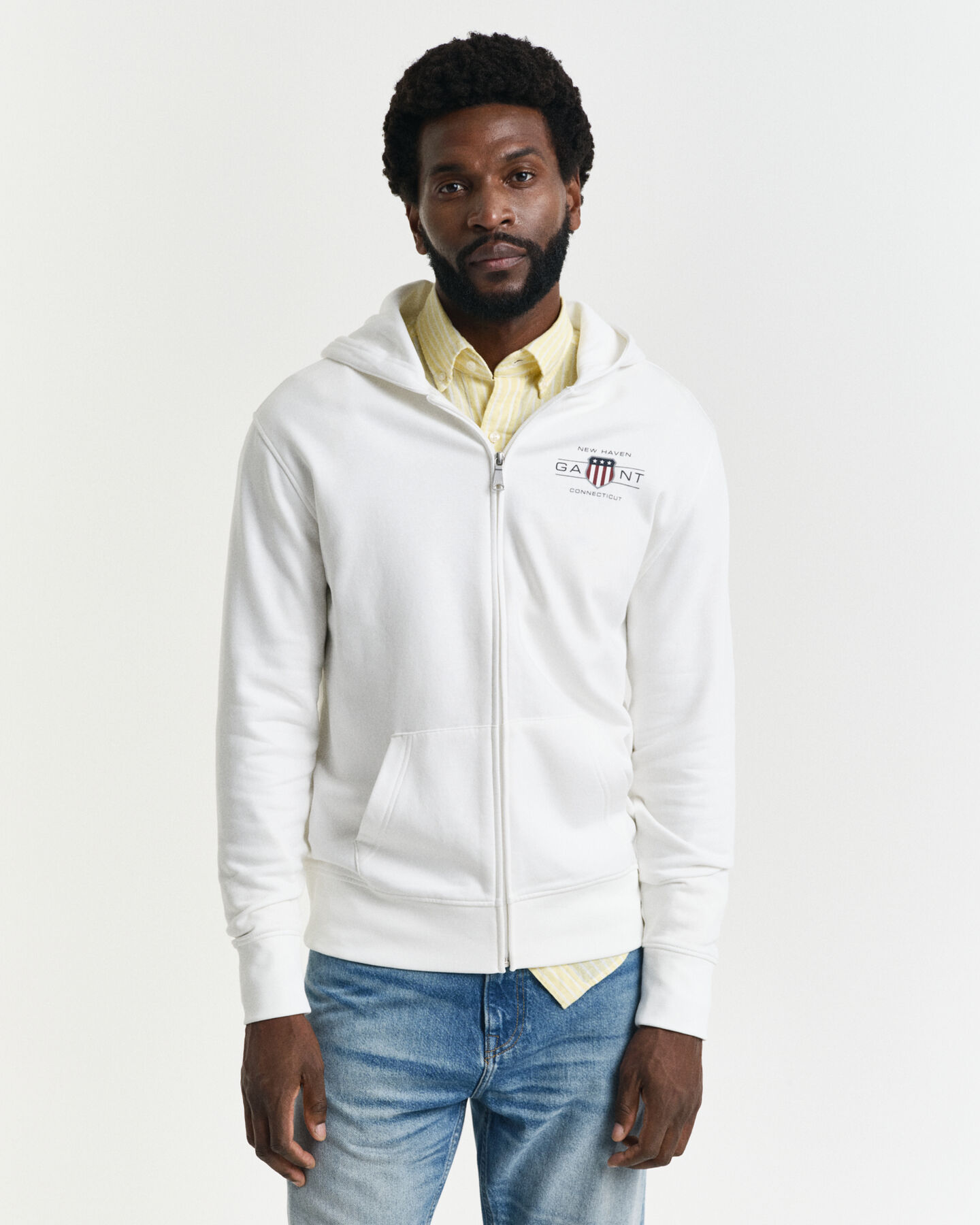 Sweat à capuche zippé Graphic