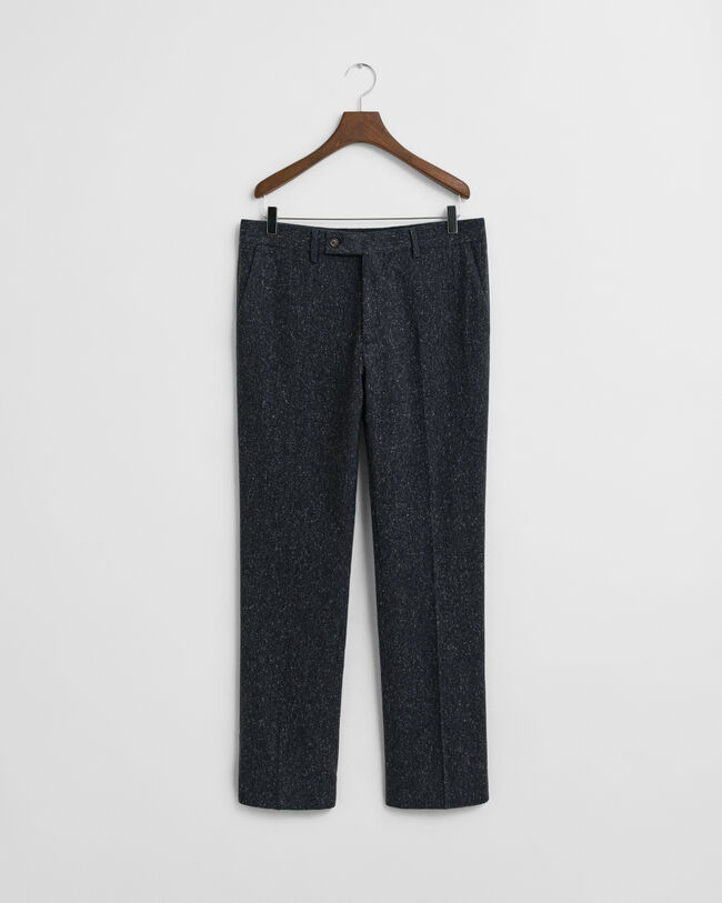 Pantalon de costume slim fit en Donegal