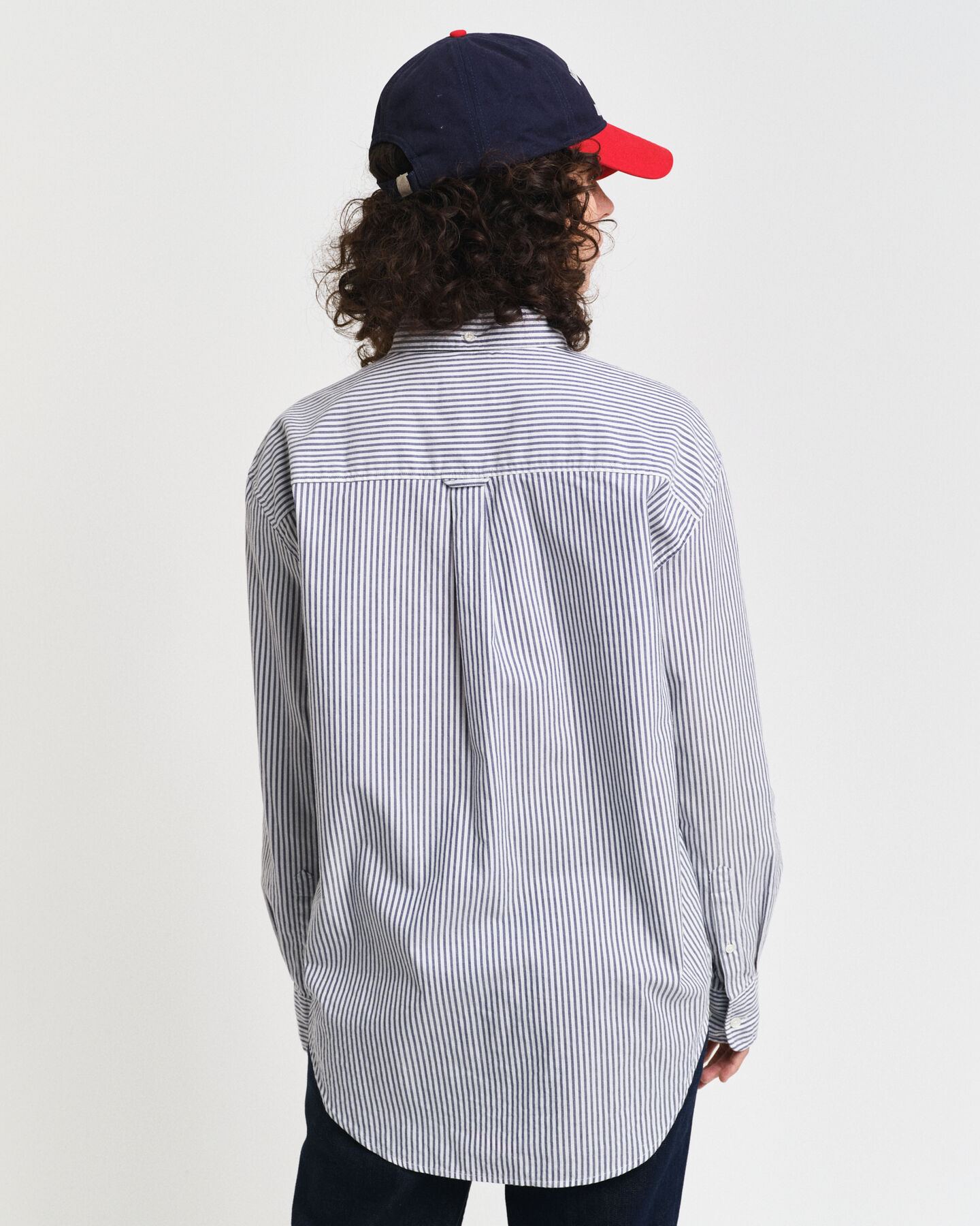 Relaxed Fit Luxury Oxford-hemd met strepen