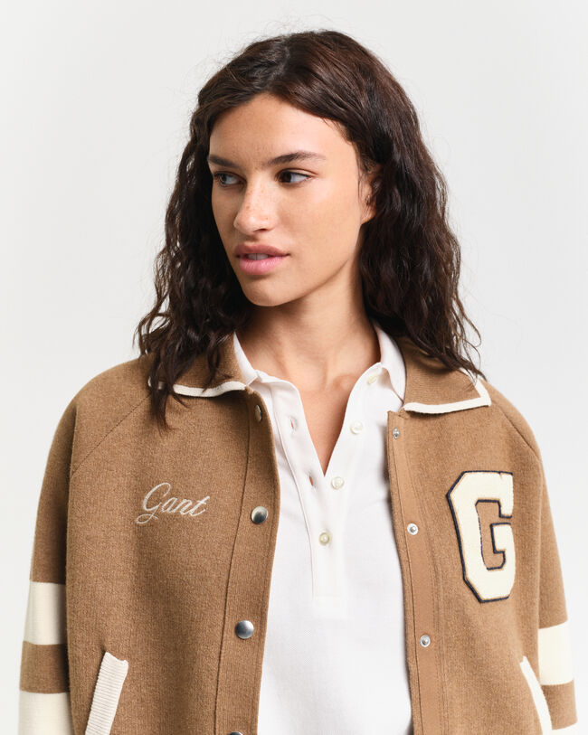GANT Varsity gebreid jack