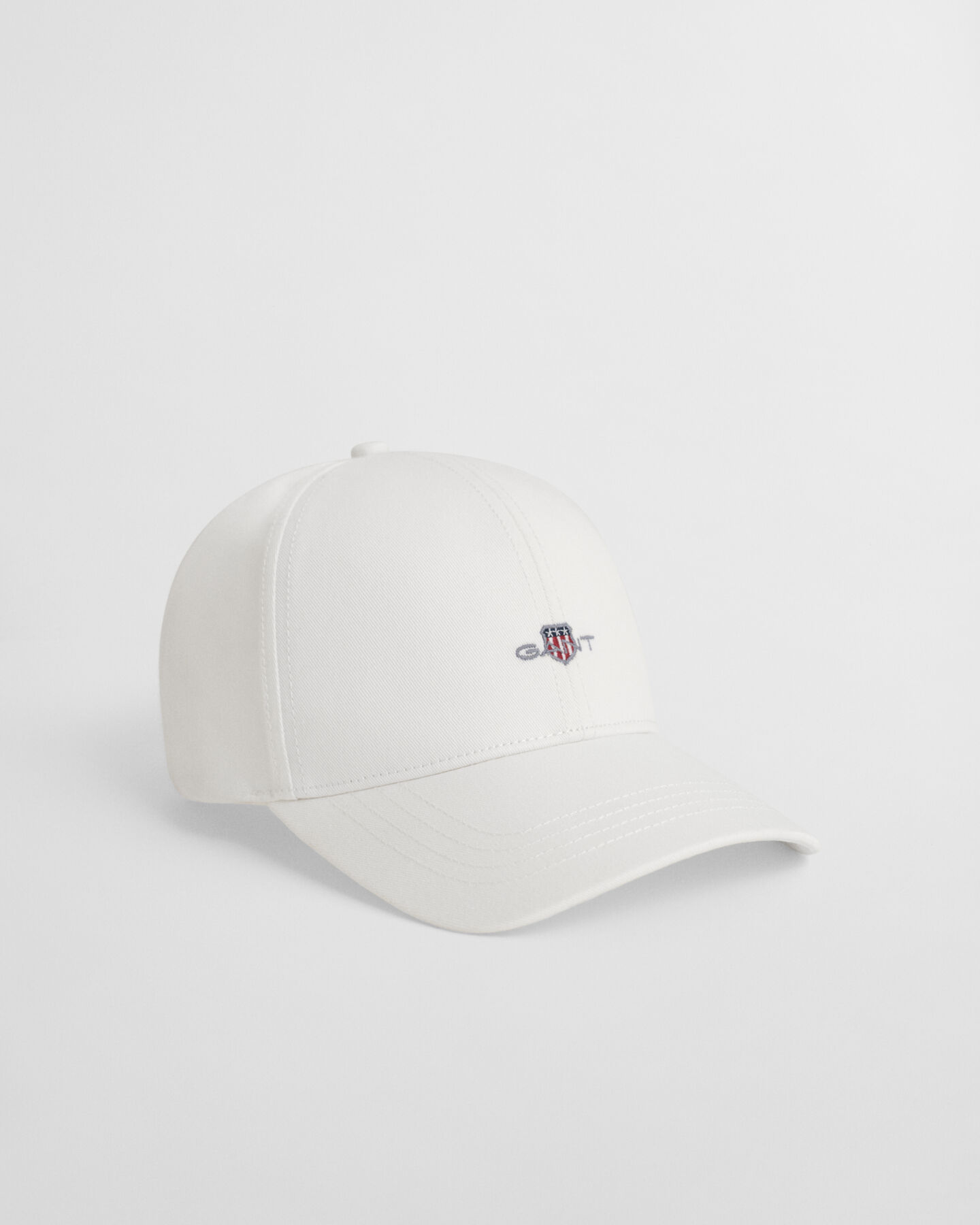 Casquette haute en sergé de coton Shield
