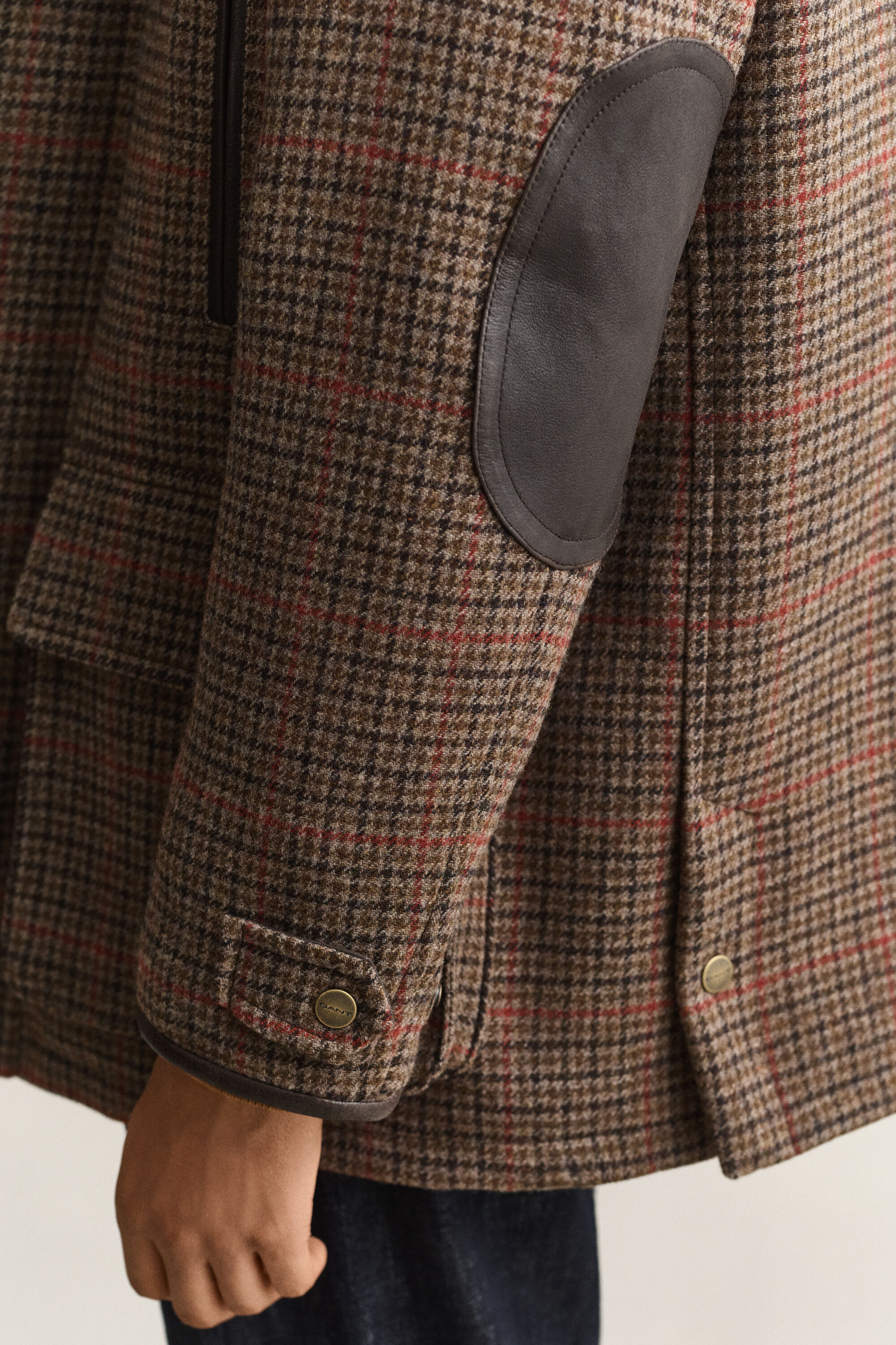 Decker-jack van Britse tweed