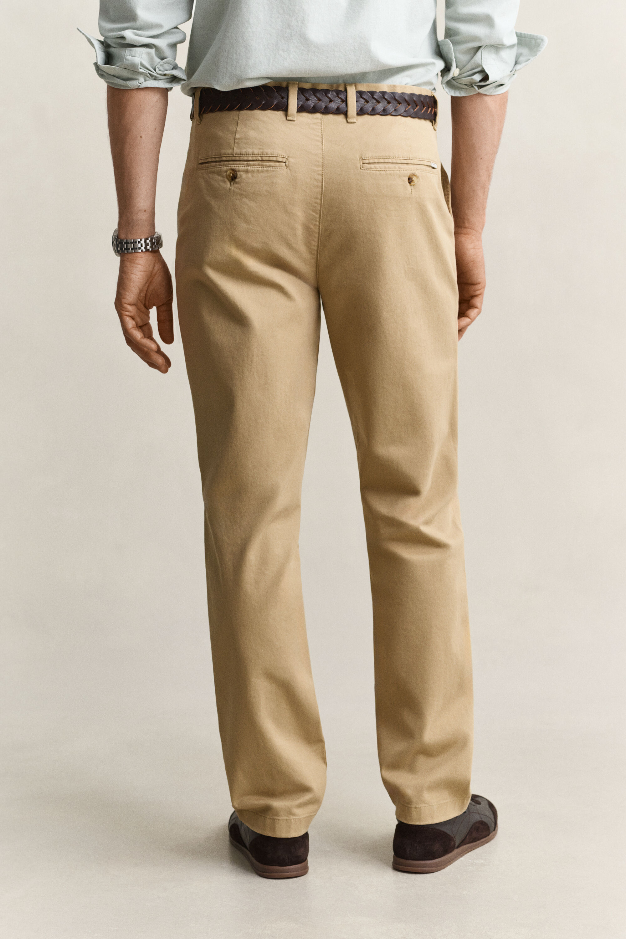 Klassieke chino met normale pasvorm