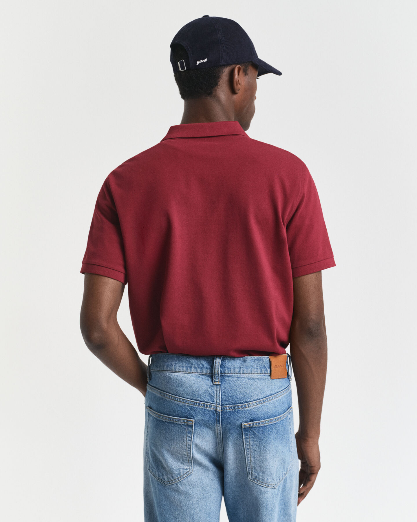 Regular Fit Shield piqué poloshirt