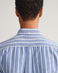 Regular Fit Oxford-hemd met brede streep