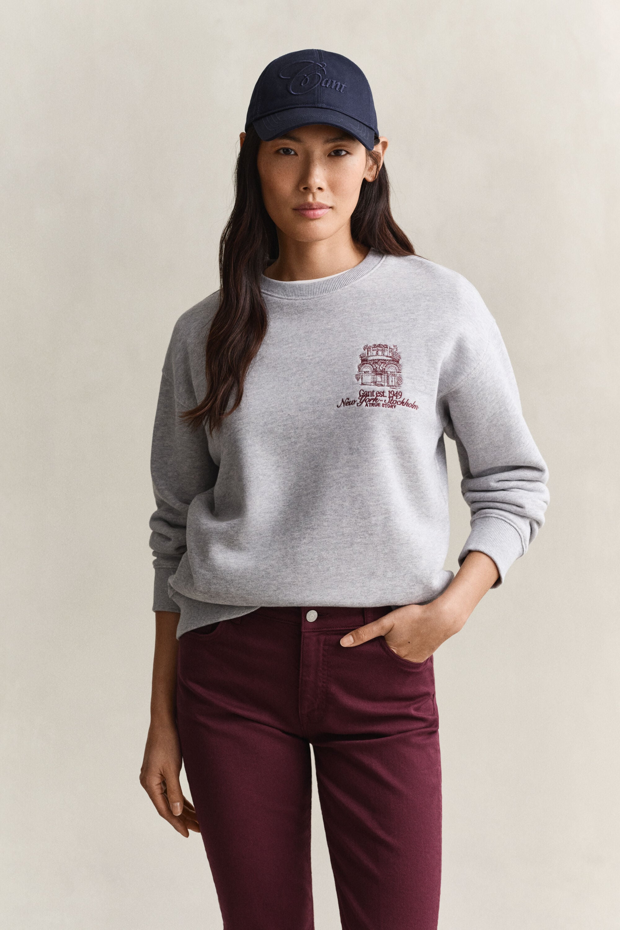 Sweatshirt met print
