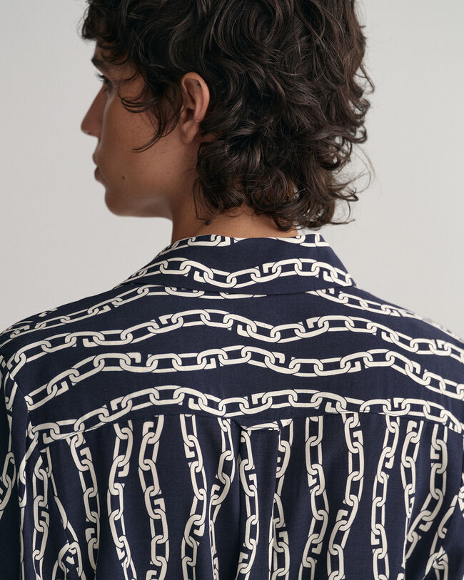 Chain Print wikkeljurk