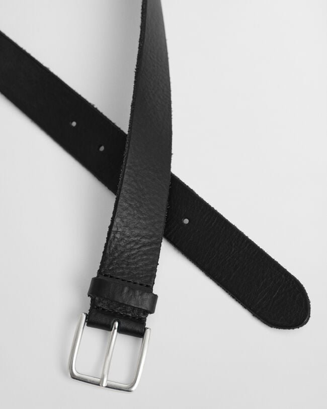 Ceinture en cuir foulonné