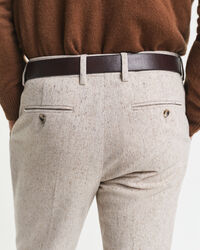 Pantalon de costume slim fit en Donegal