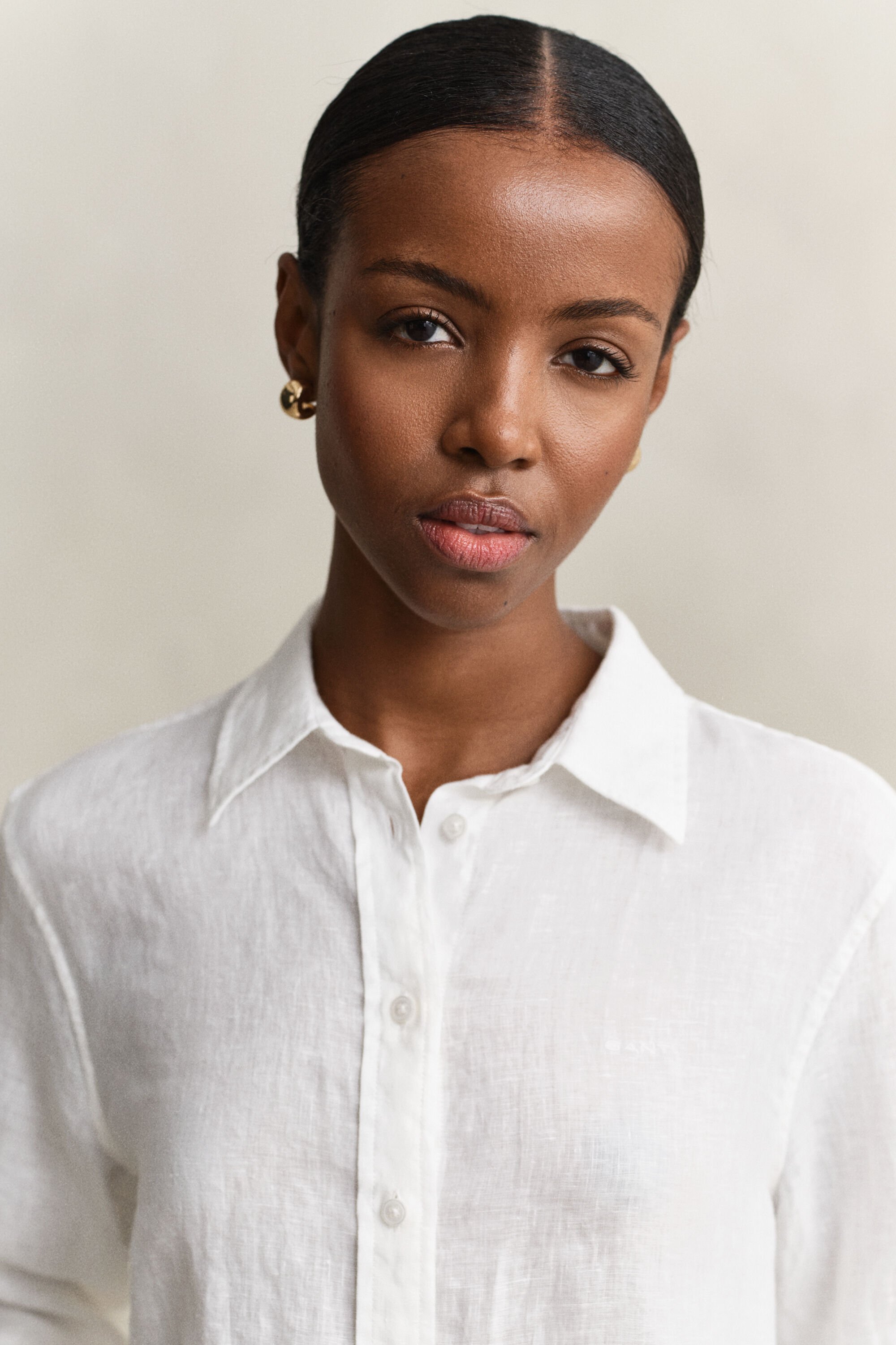 Chemise regular fit en lin