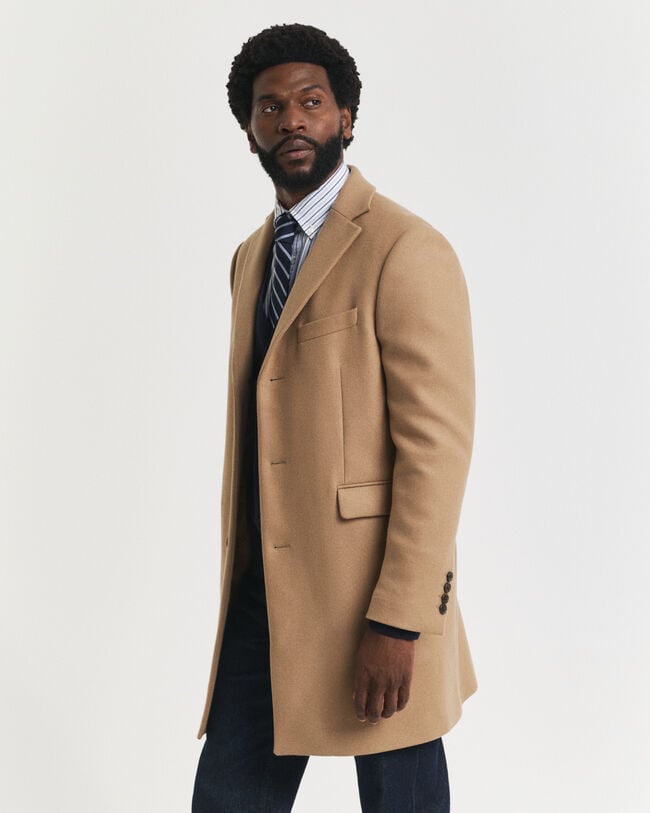 Manteau en laine classique