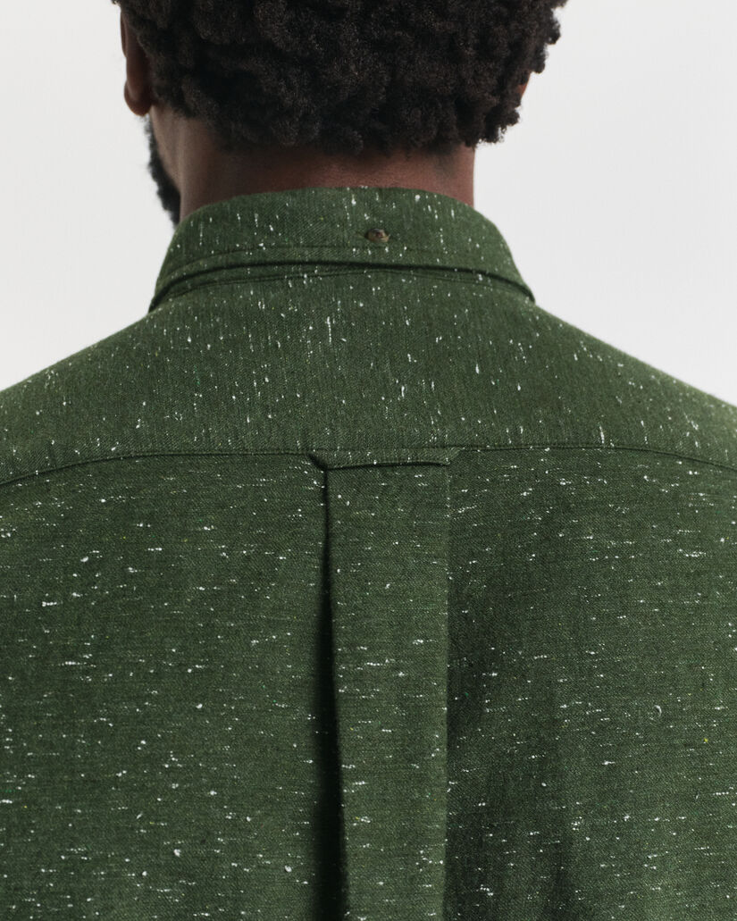 Regular Fit flanellen hemd met kleuraccent