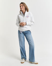 Sweat-shirt à demi-zip Graphic