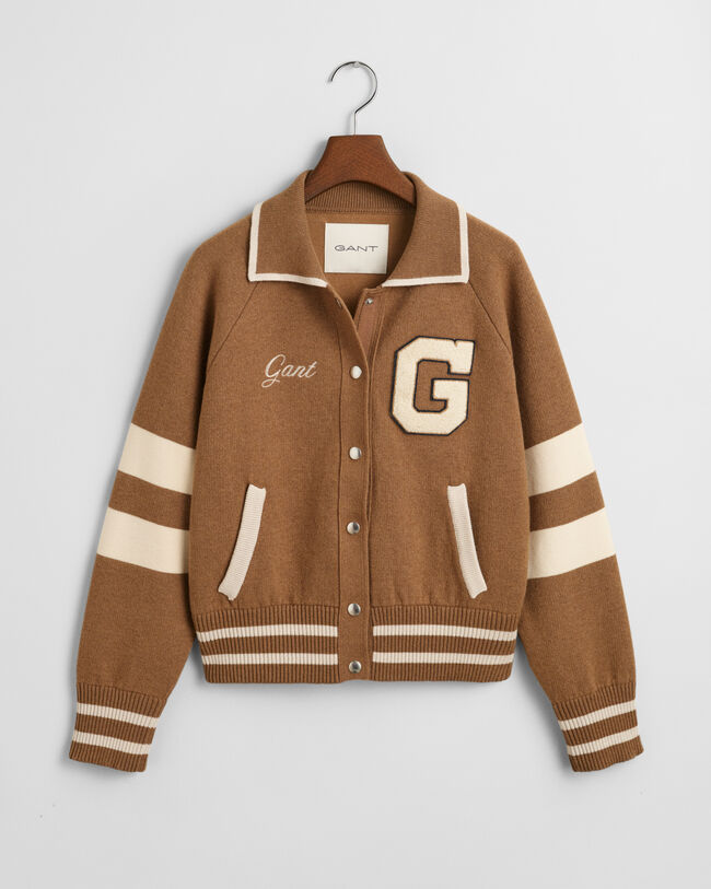GANT Varsity gebreid jack