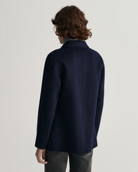 Veste blazer droite cousue main