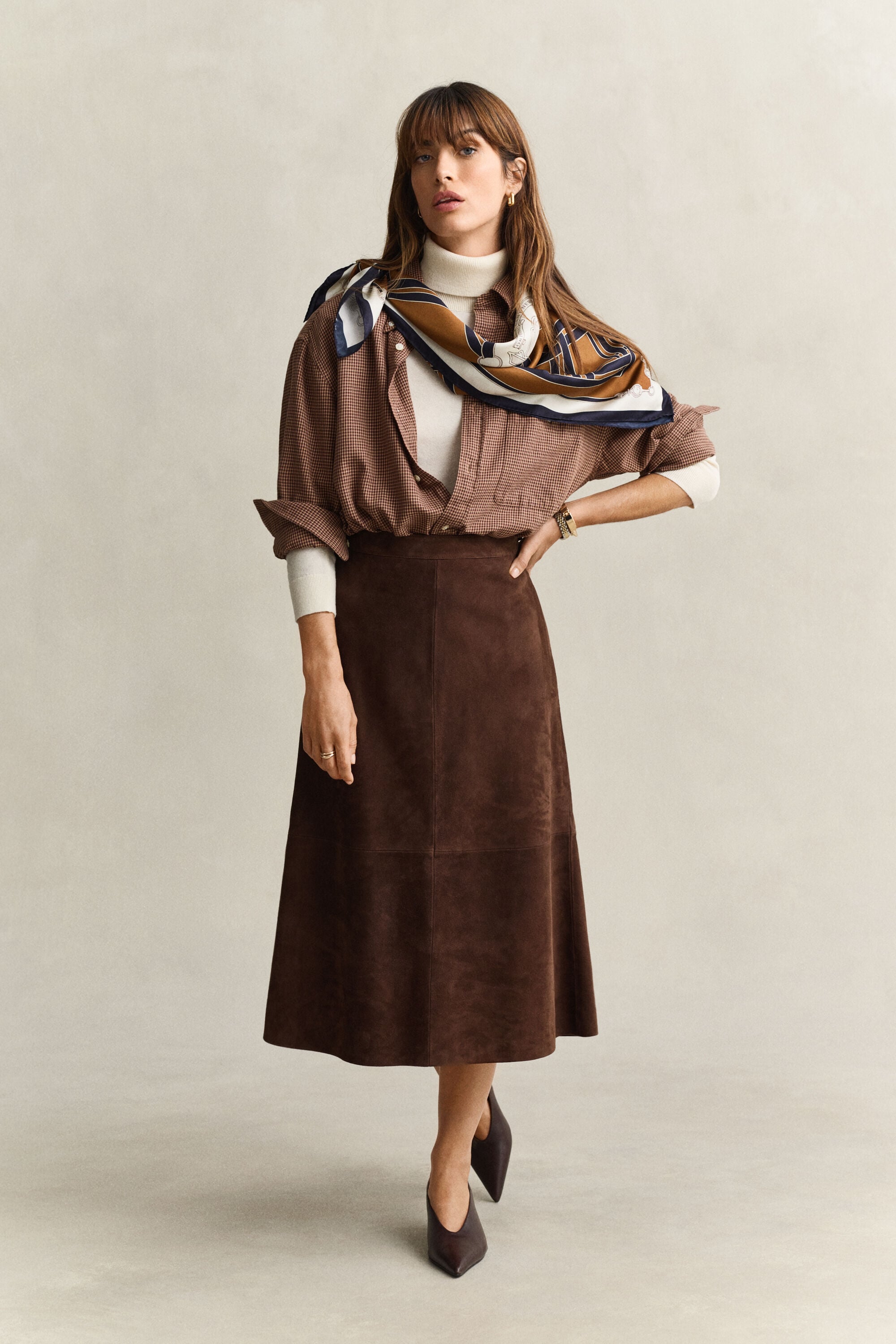 Chemise à carreaux Exclusivité membres