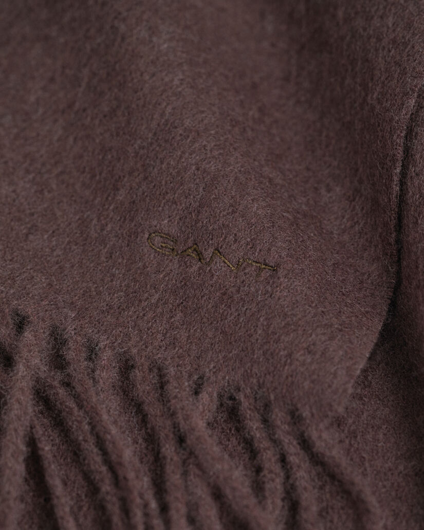 Geweven wollen sjaal