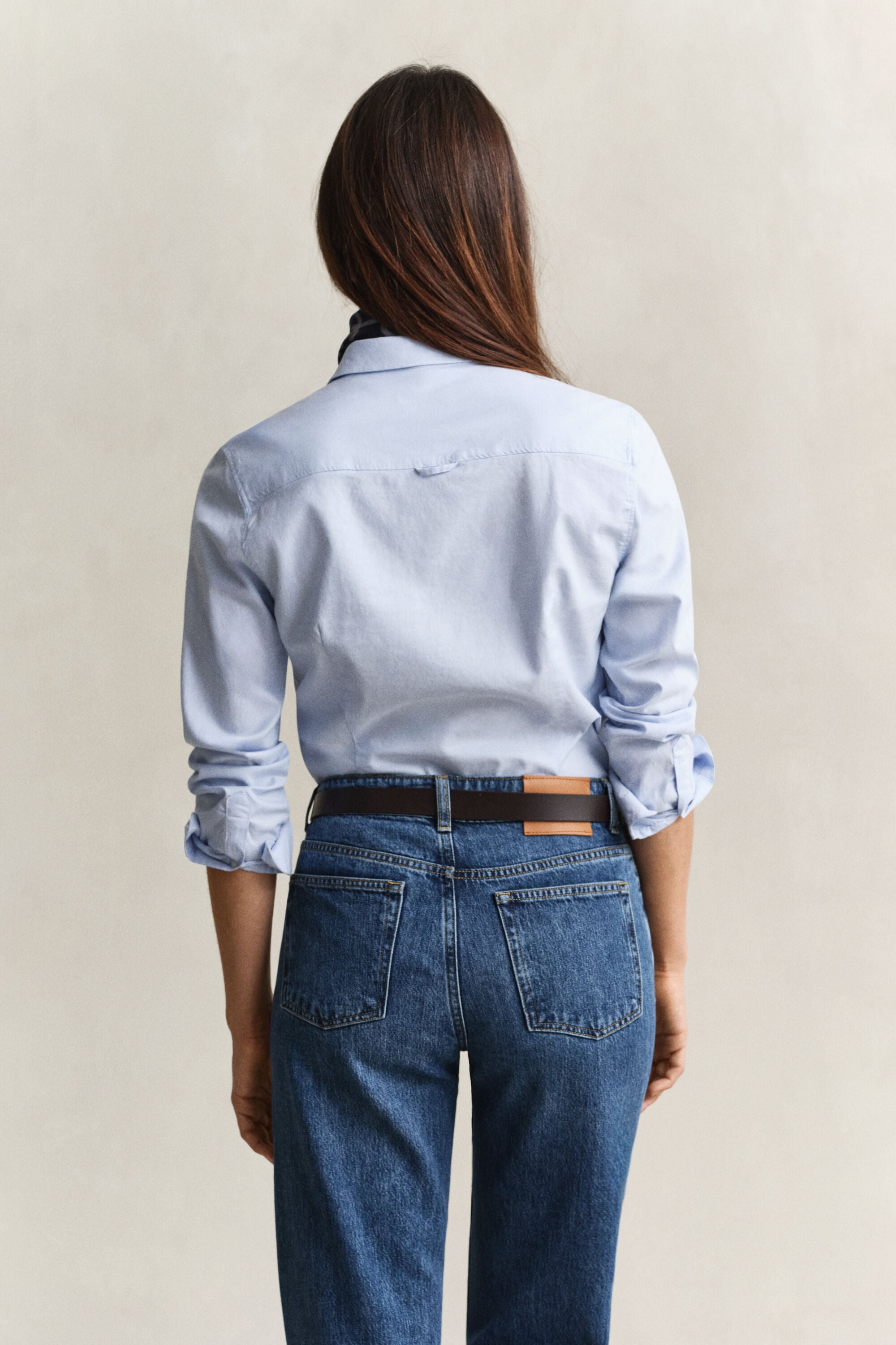 Classic Slim Oxford-hemd met stretch