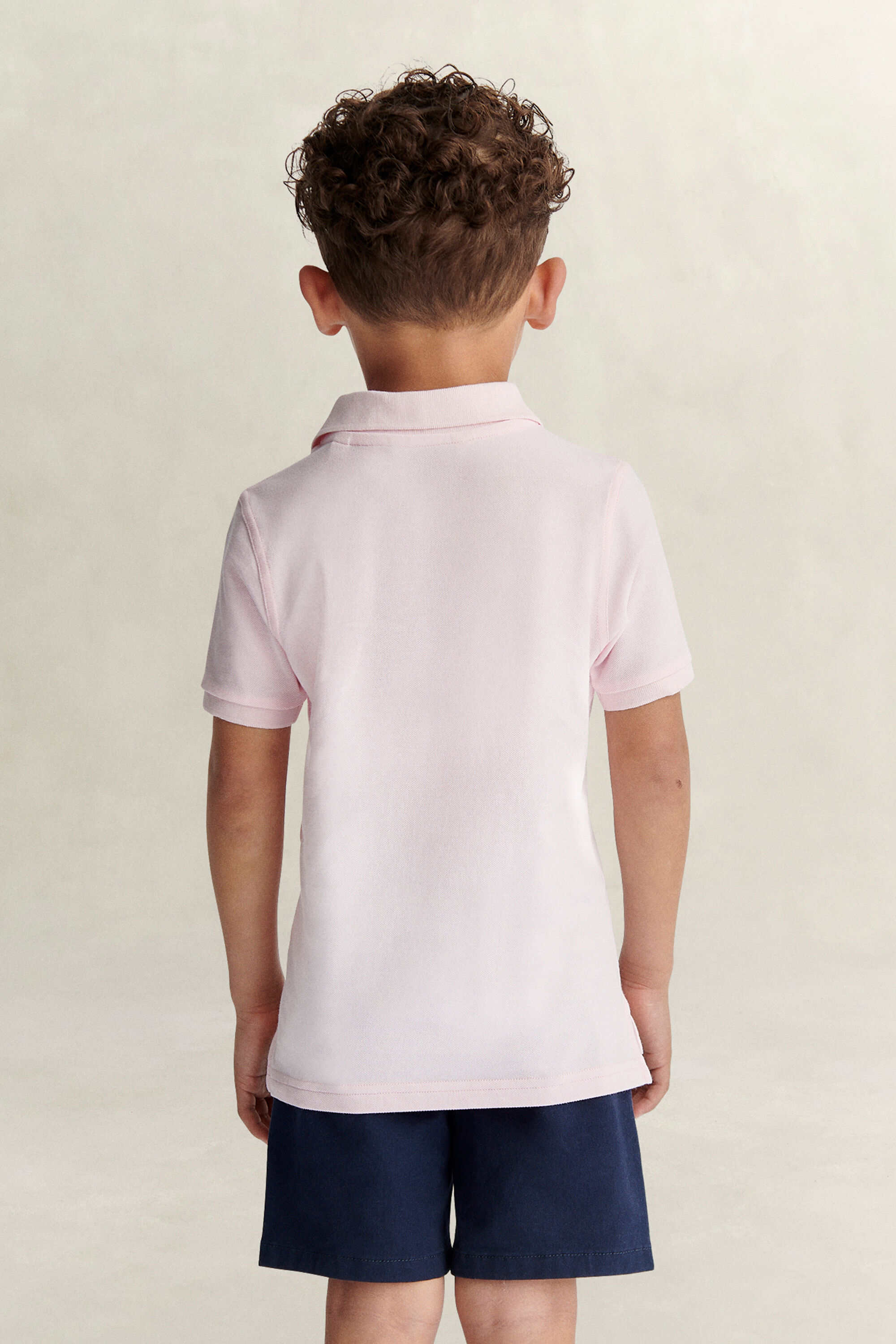 Polo en coton piqué Shield Enfant