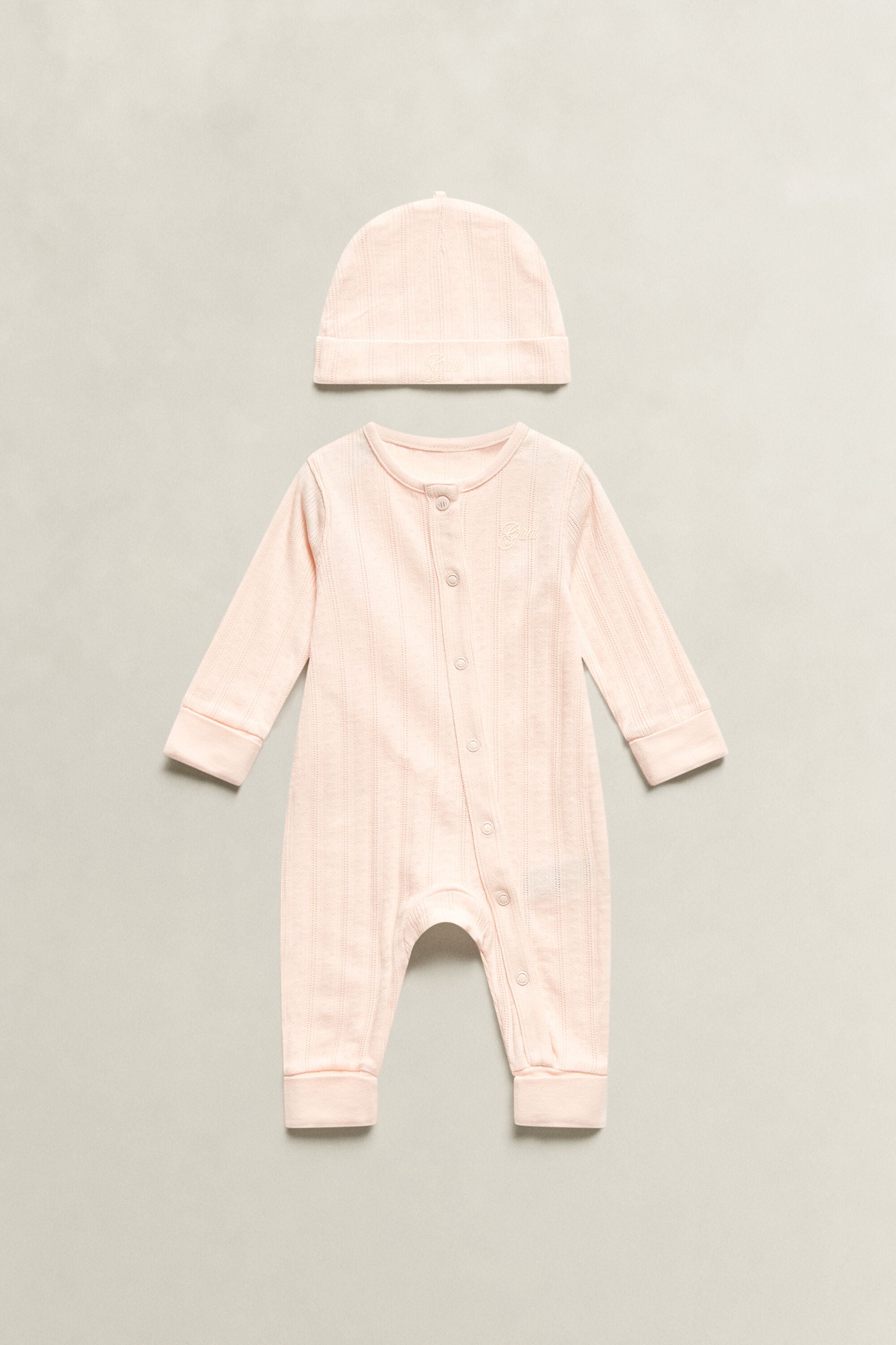 Set van pyjama en muts voor babymeisjes