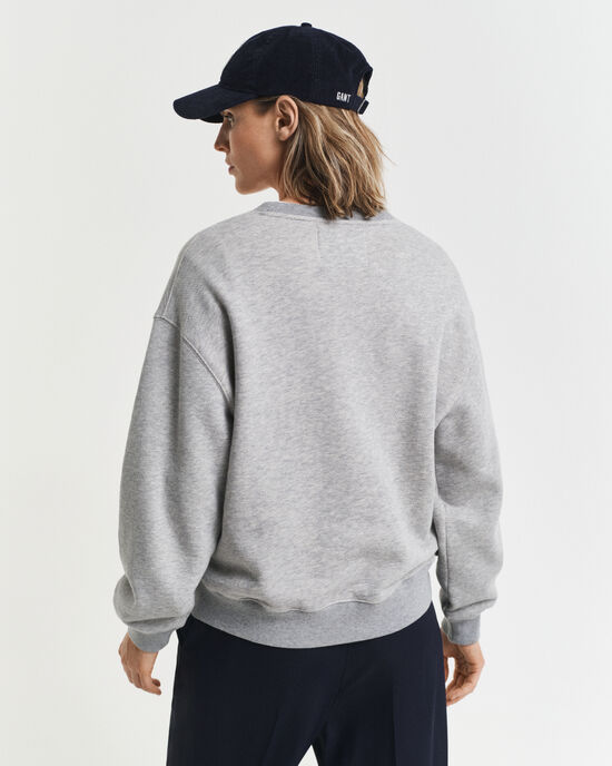 Sweat-shirt col rond avec logo