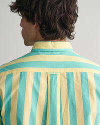 Regular Fit Parasol Striped hemd van poplin