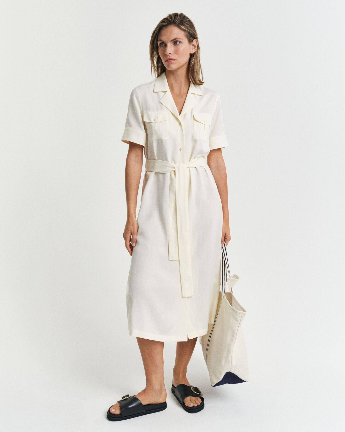 Regular Fit jurk met zakken