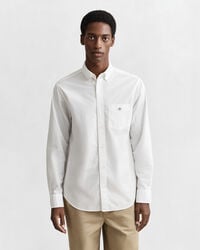 Regular Fit Classic hemd van poplin