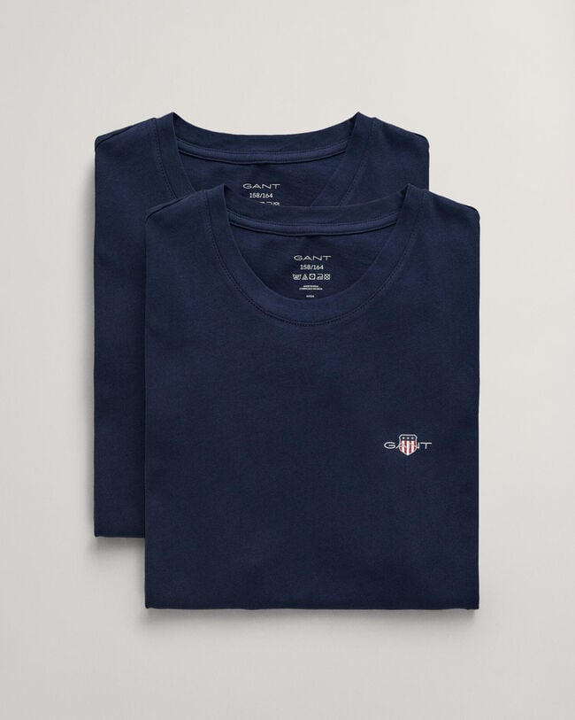 Lot de 2 t-shirts col rond Ado