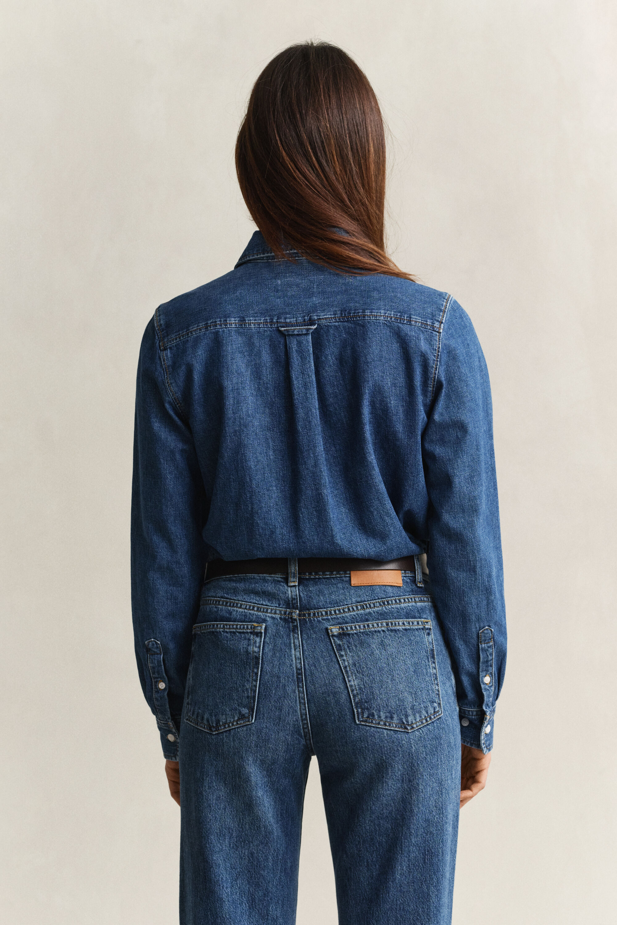 Denim overhemd