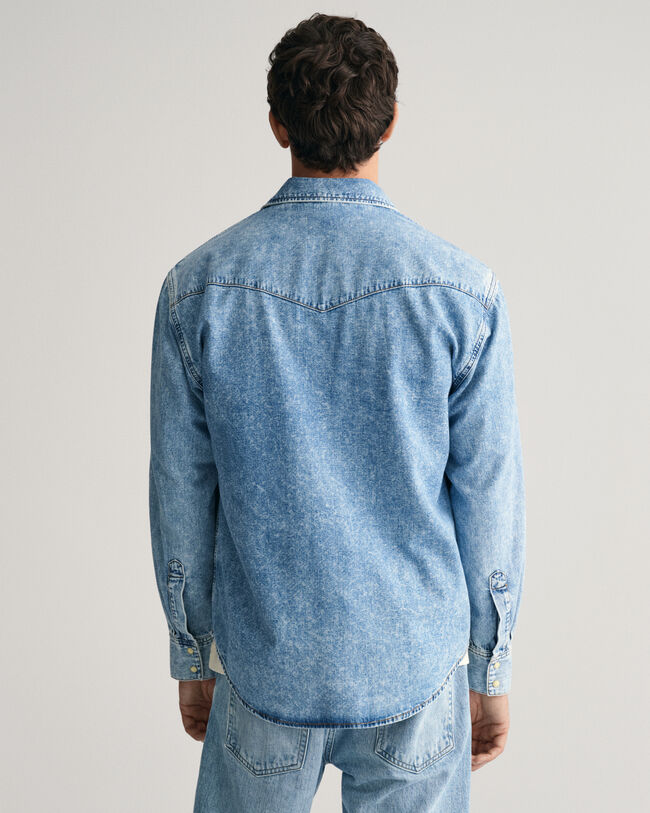 Relaxed Fit Rodeo denim hemd