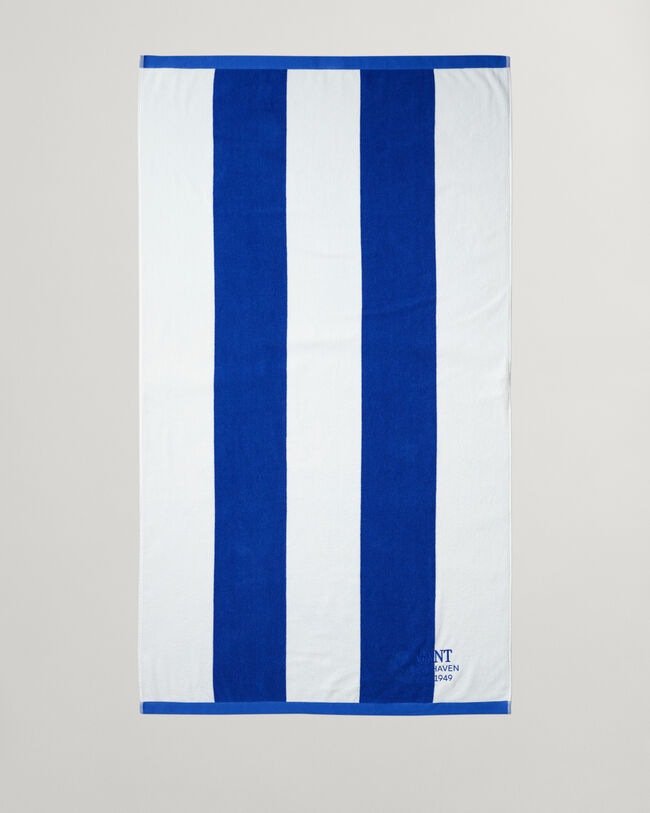 Serviette de plage à rayures éclatantes