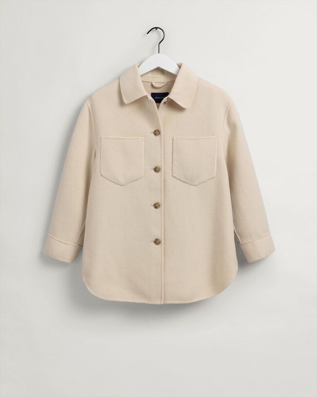 Met de hand gestikt hemdjack