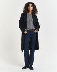 Stretchjeans met rechte pijpen