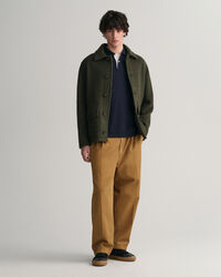 Polo en coton piqu&eacute;