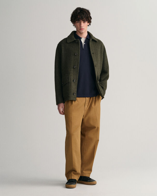 Polo en coton piqu&eacute;