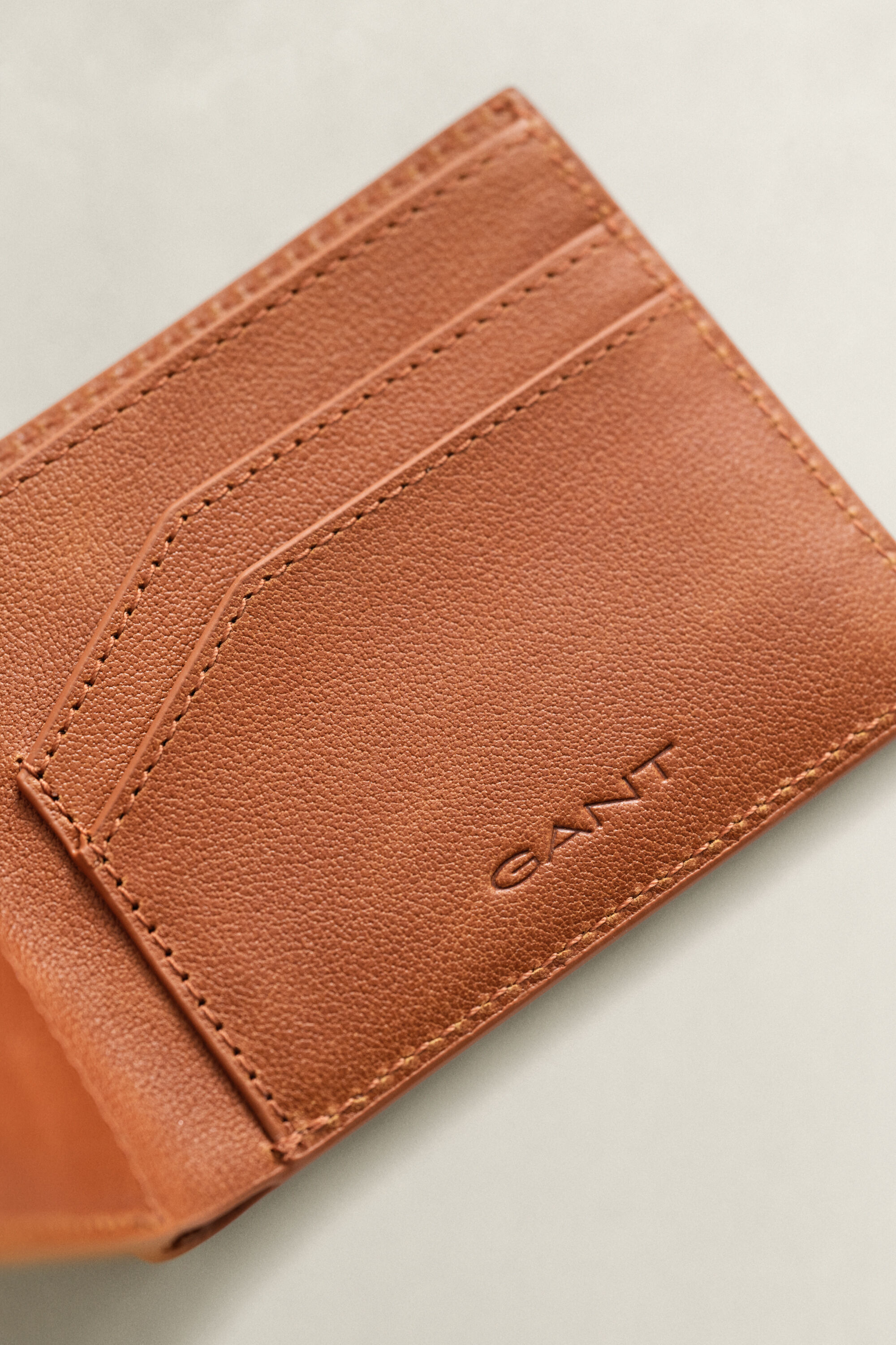 Portefeuille en cuir à deux volets