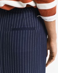 Midirok met krijtstreep