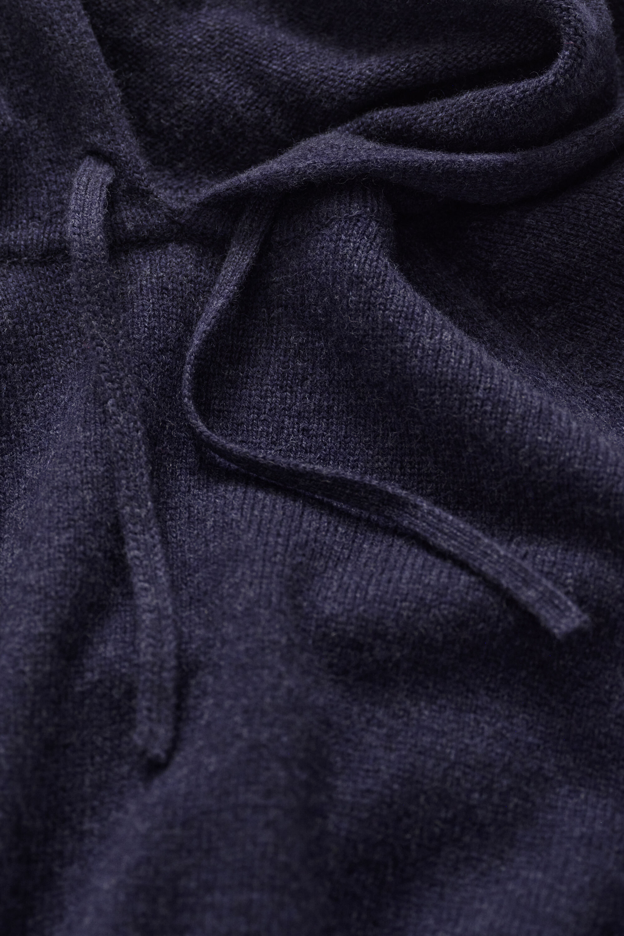 Sweat à capuche en laine et cachemire