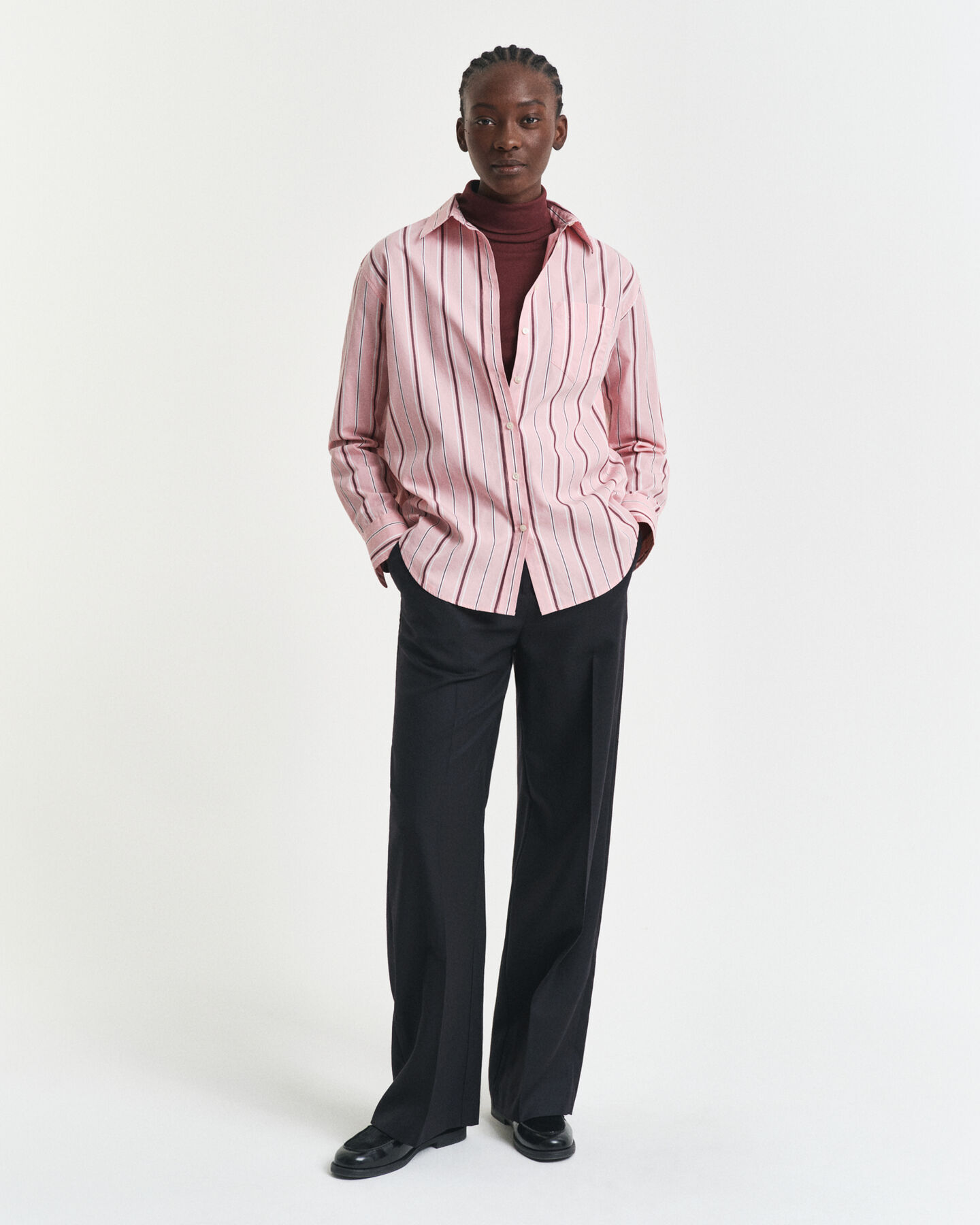 Haut col roulé en coton léger