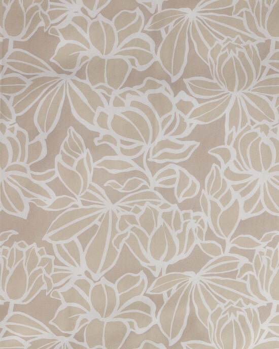 Parure de lit simple à fleurs