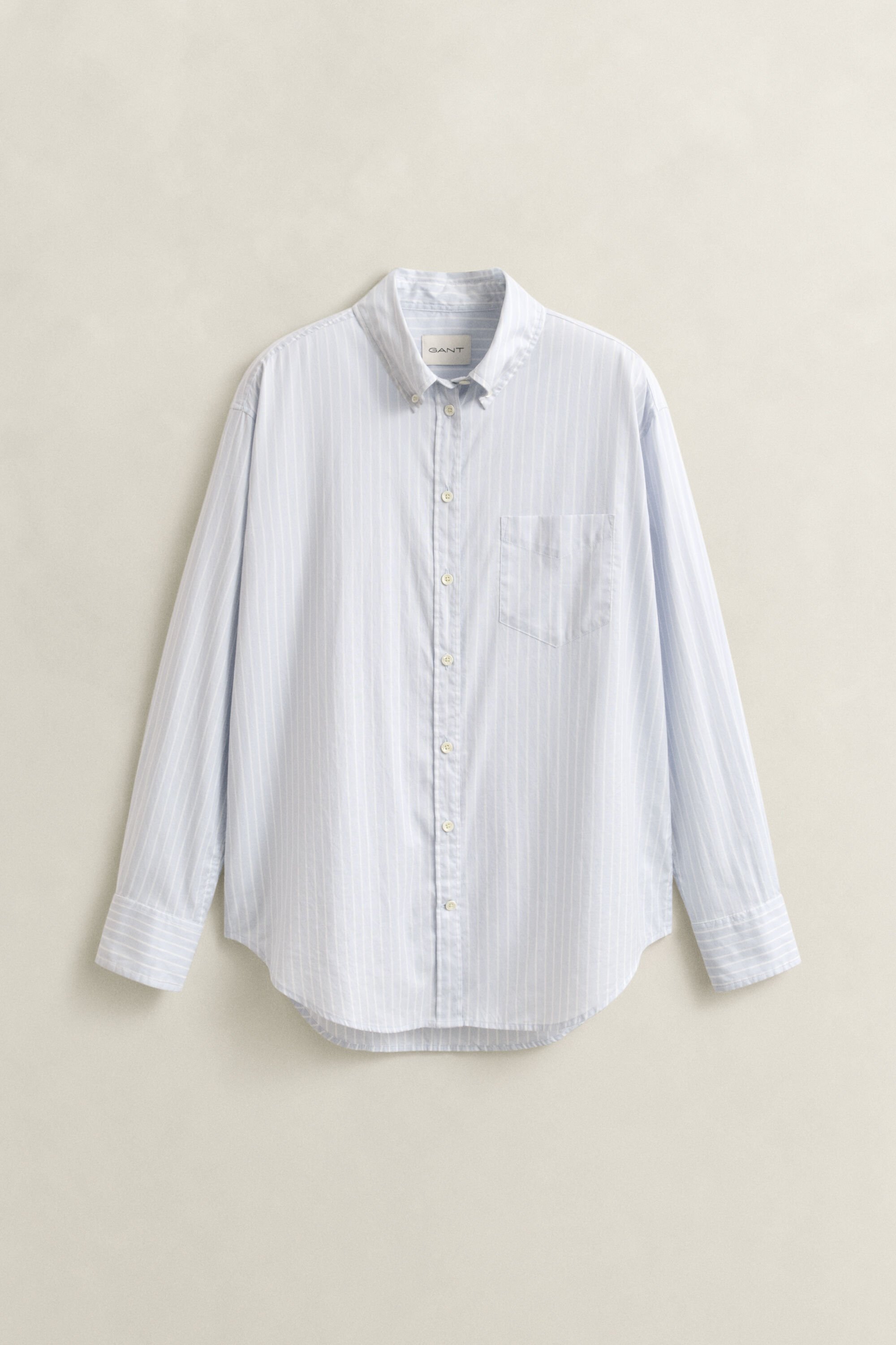 Chemise en coton Oxford à rayures Luxury
