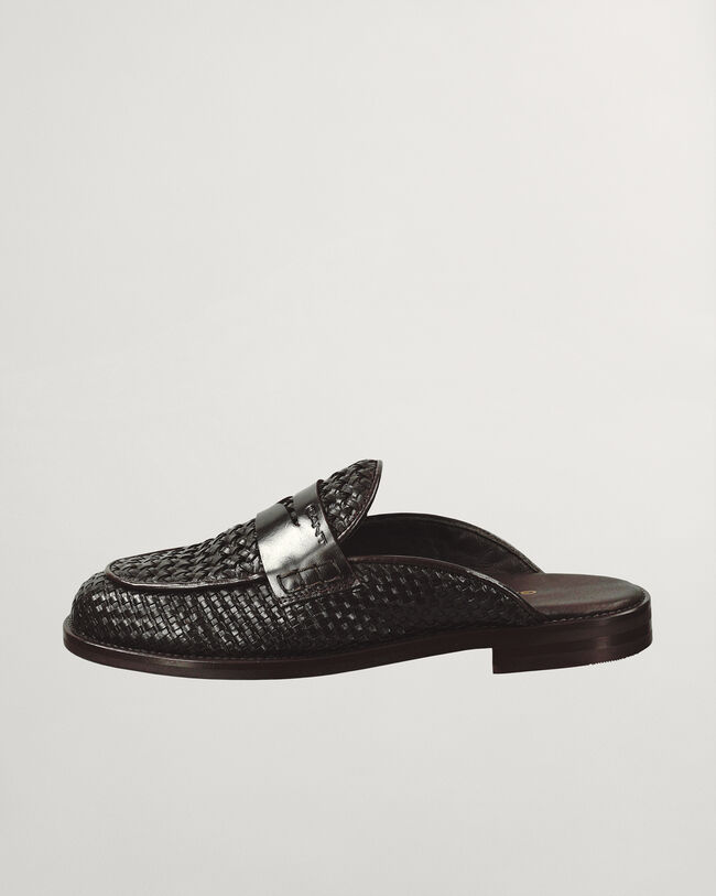 Gracelyn leren muiltjes